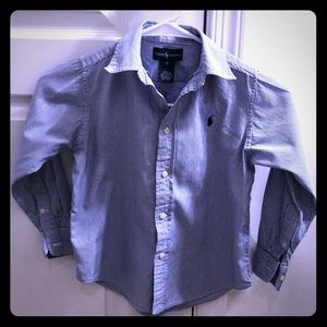 Used blouse shirt for kid boy ,size 5 !